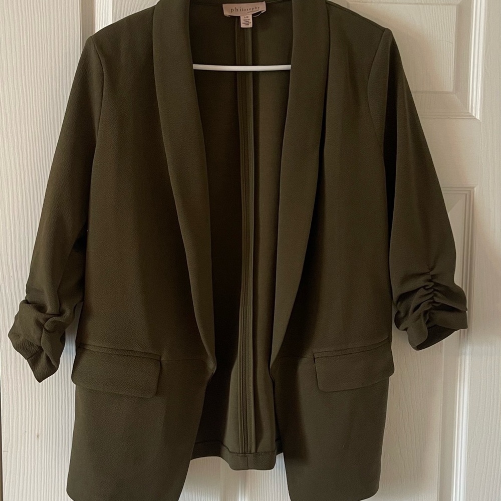 a new day Dark Olive Women's Blazer